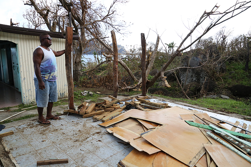 Cyclone Winston : Fiji : 2016 : Richard Moore